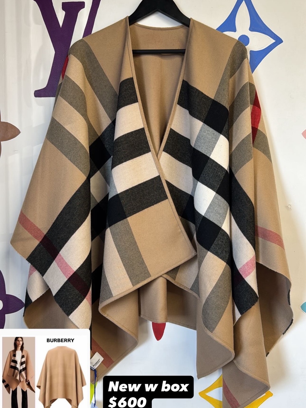 Burberry Reversible Cape